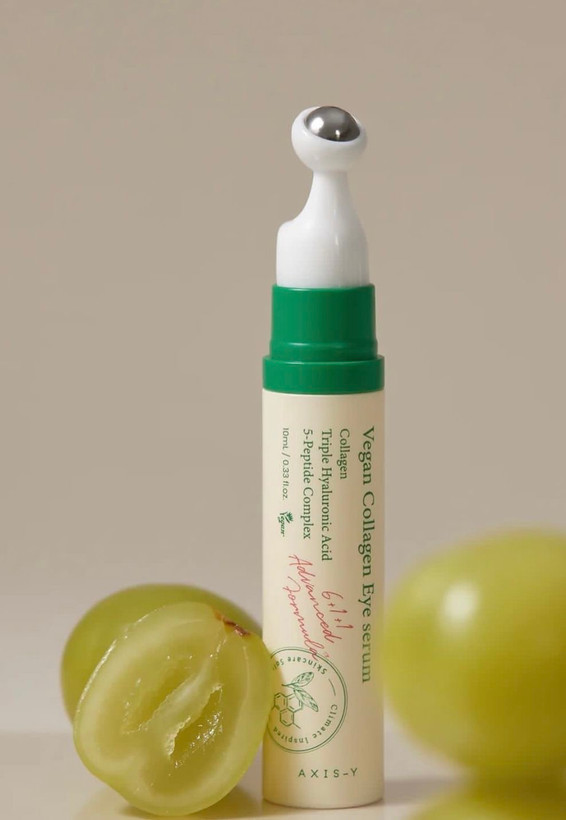 سرم دور چشم کلاژن اکسیس وای با اپلیکاتور خنک 360 درجه، ضد چروک و روشنکننده