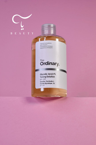 تونر گلایکولیک اسید اوردینری The Ordinary Glycolic Acid 7% با بافت سبک، ملایم و لایهبردار