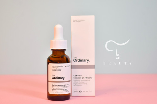 سرم دور چشم کافئین اوردینریThe Ordinary Caffeine Solution 5% + EGCG – ضد پف و تیرگی، جذب سریع