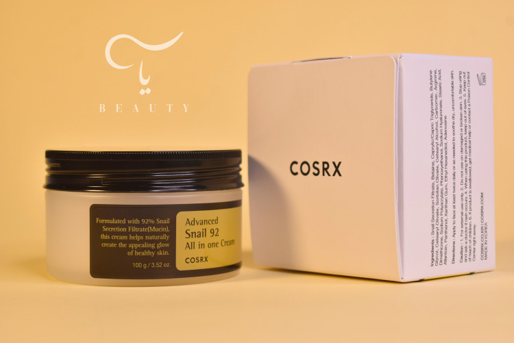 کرم مرطوبکننده موسین حلزون کوزارکس Cosrx حلزون ۹۲٪ – ژل کرمی سبک، آبرسان و ترمیمکننده پوست