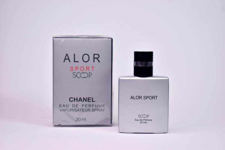 ادکلن شنل الور اسپرت نقرهای مشکی، عطر مردانه خنک و اسپرت با طراحی شیک