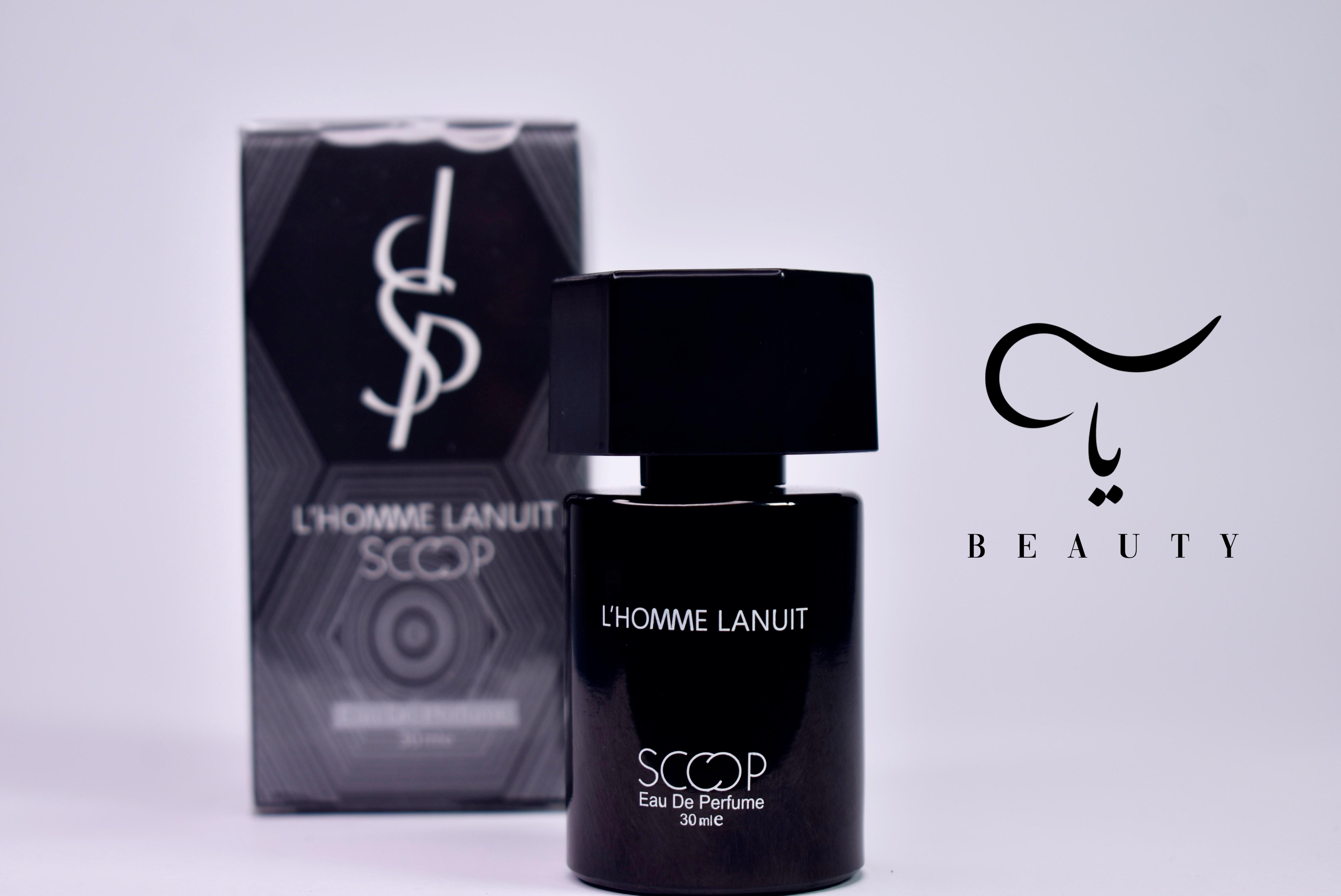 ادکلن لهوم ایو سن لوران لا نوییت ۳۰ میل مردانه با طراحی شیشه تیره و رایحه گرم و ادویه‌ای