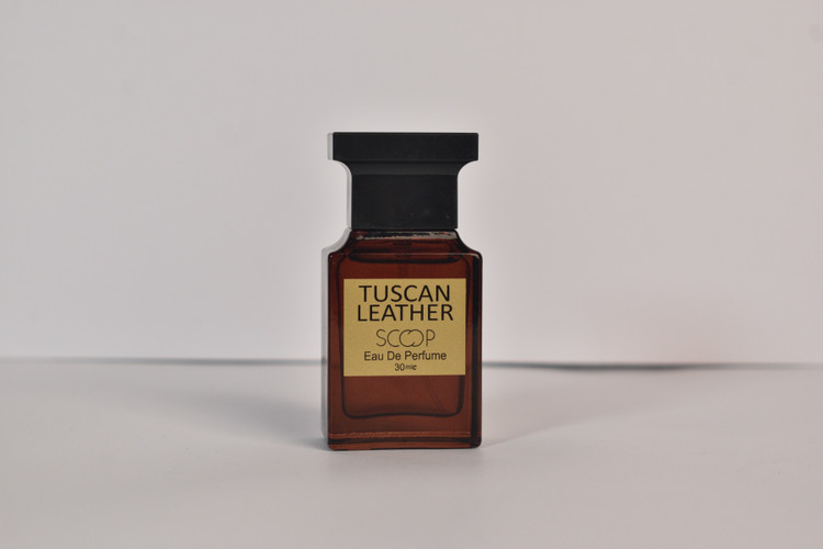 تصویر ادکلن 30 میل tuscan leather scoop-رایحه لوکس چرمی و گرم